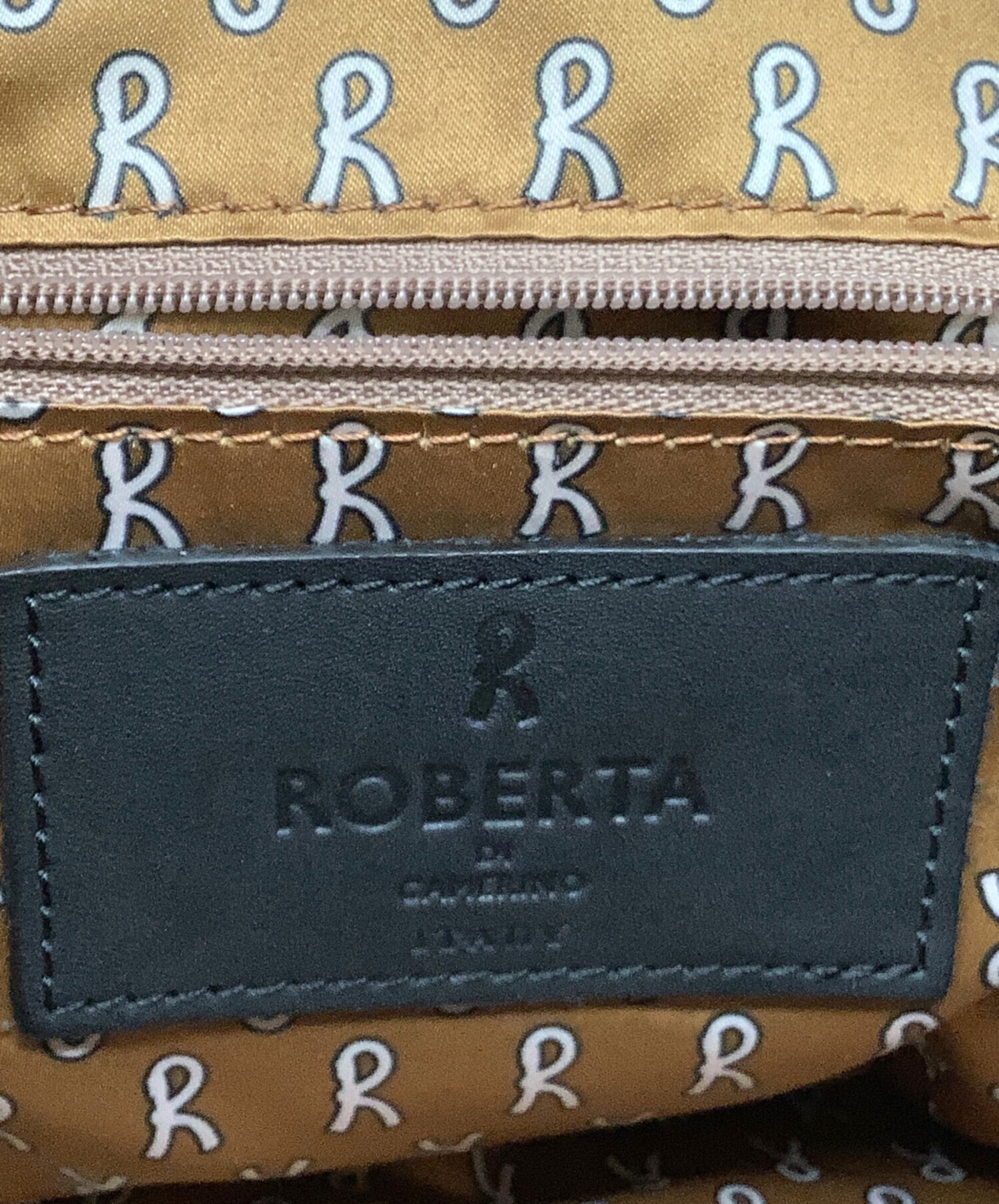 中古・古着通販】Roberta di camerino (ロベルタ ディ カメリーノ) ショルダーバッグ Roberta di camerino  ノーチェ ブラック｜ブランド・古着通販 トレファク公式【TREFAC FASHION】スマホサイト