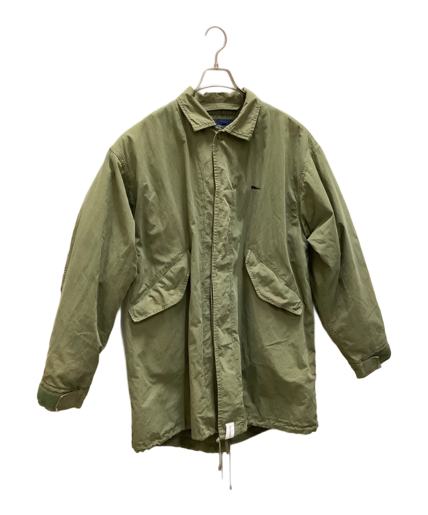 中古・古着通販】DESCENDANT (ディセンダント) CRICKET WEATHER JACKET DESCENDANT（ディセンダント）  オリーブ サイズ:L｜ブランド・古着通販 トレファク公式【TREFAC FASHION】スマホサイト