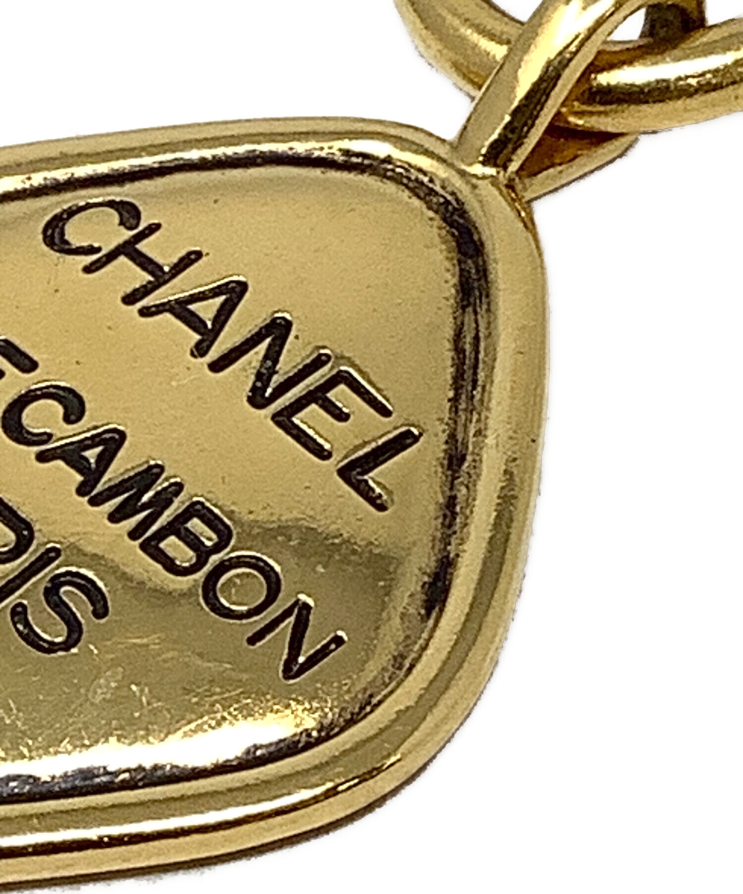 CHANEL (シャネル) ネックレス　CHANEL　(シャネル)　31 rue cambon paris @ ゴールド