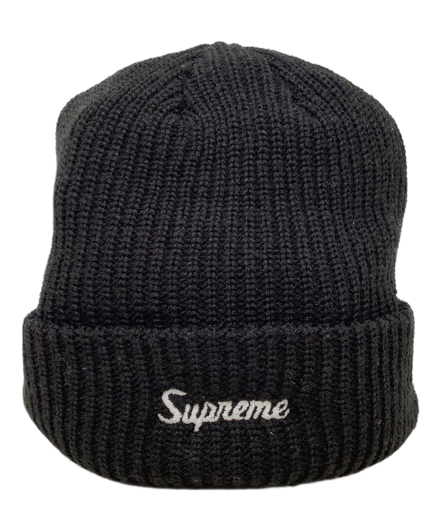 SUPREME (シュプリーム) ニット帽　Supreme ブラック