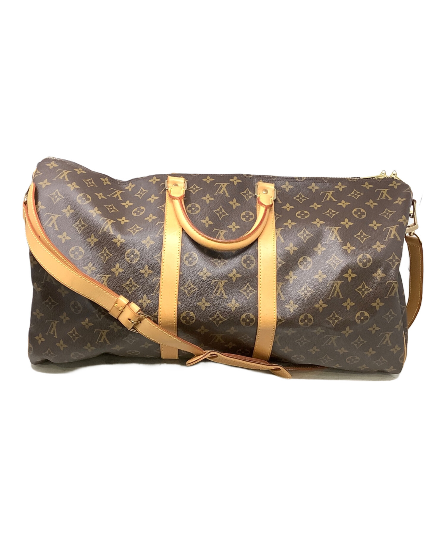 中古・古着通販】LOUIS VUITTON (ルイ ヴィトン) ボストンバッグ Louis Vuitton（ルイヴィトン） モノグラム M41414  キーポル・バンドリエール55 ｜ブランド・古着通販 トレファク公式【TREFAC FASHION】スマホサイト