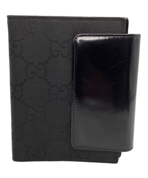 中古・古着通販】GUCCI (グッチ) 手帳カバー ブラック｜ブランド・古着