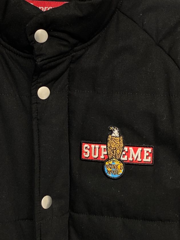 Supreme mechanics puffy clearance jacket