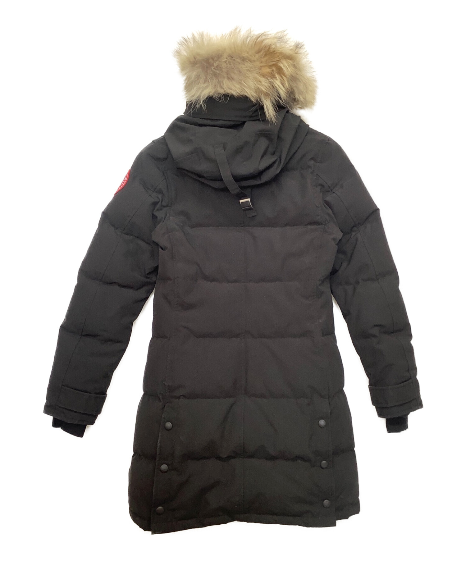 CANADA GOOSE (カナダグース) ダウンコート/シェルバーン ブラック サイズ:S