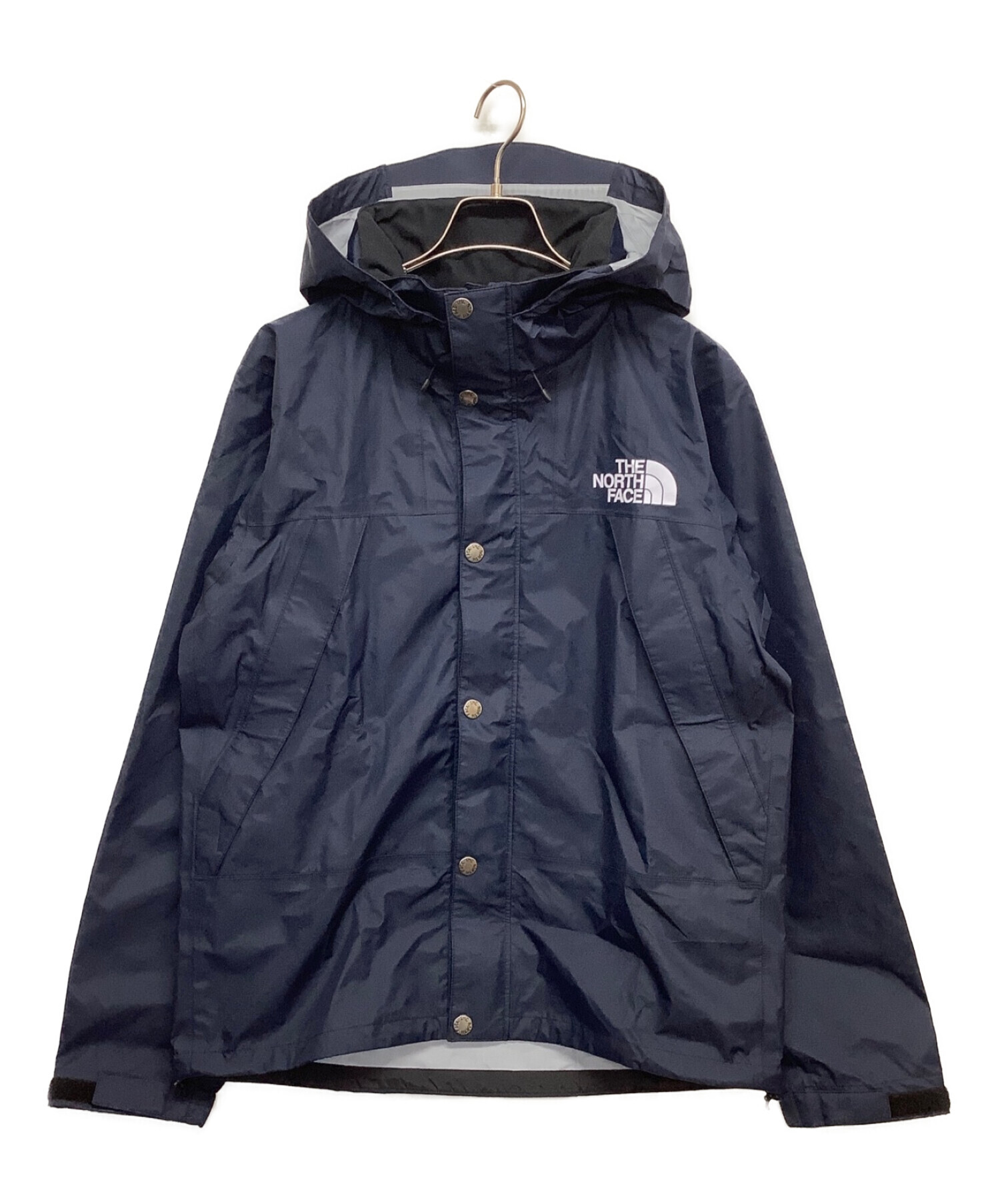 中古・古着通販】THE NORTH FACE (ザ ノース フェイス) ハイベントマウンテンレインテックスジャケット ネイビー サイズ:L｜ブランド・古着通販  トレファク公式【TREFAC FASHION】スマホサイト