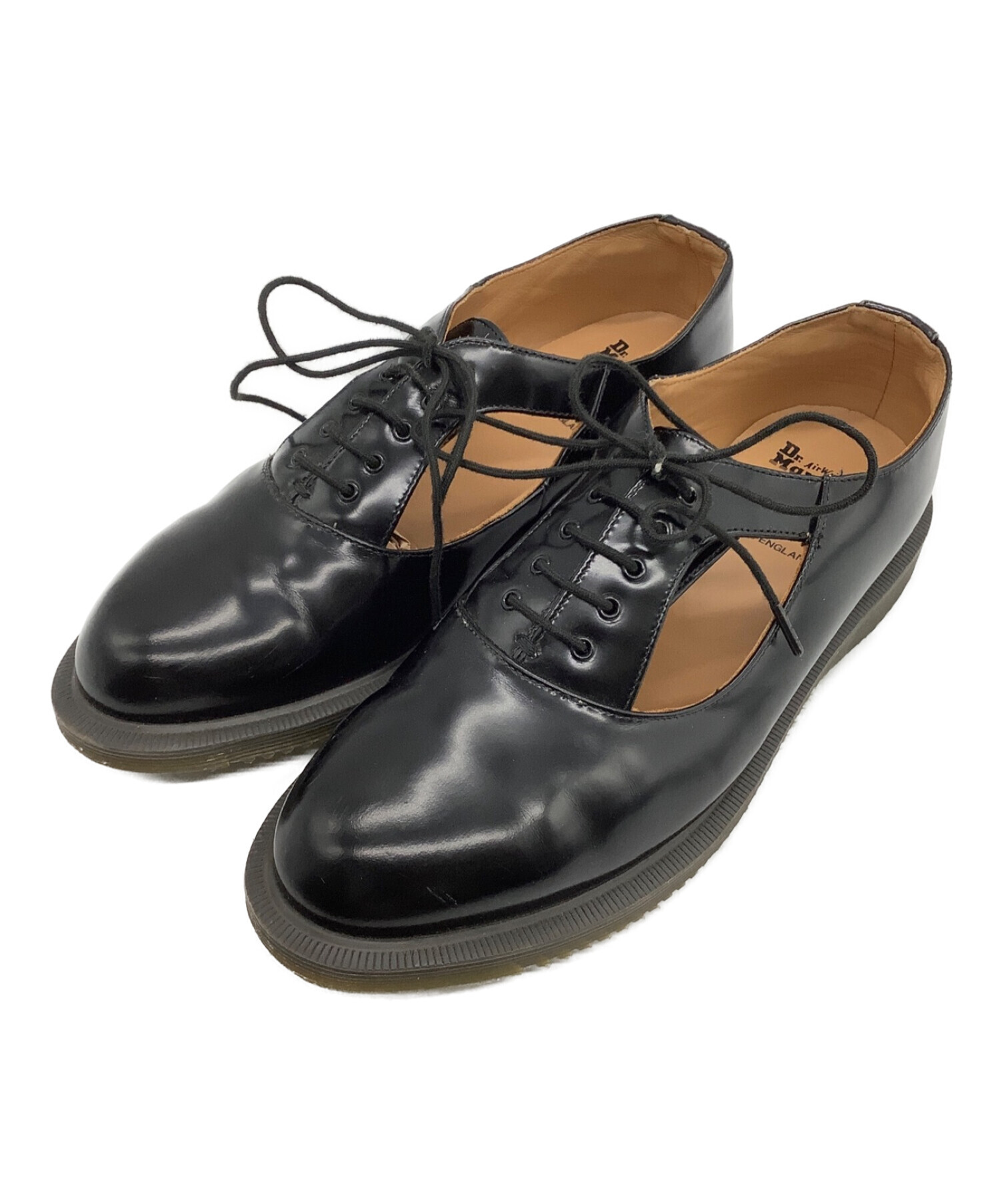 Dr.Martens × COMME des GARCONS (ドクターマーチン×ムデギャルソン) シューズ ブラック サイズ:UK6