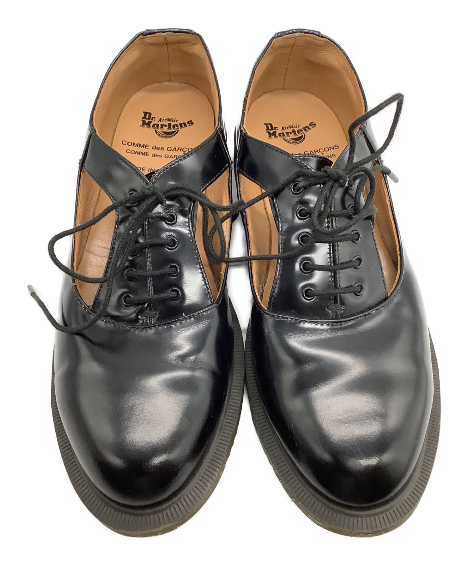 Dr.Martens × COMME des GARCONS (ドクターマーチン×ムデギャルソン) シューズ ブラック サイズ:UK6