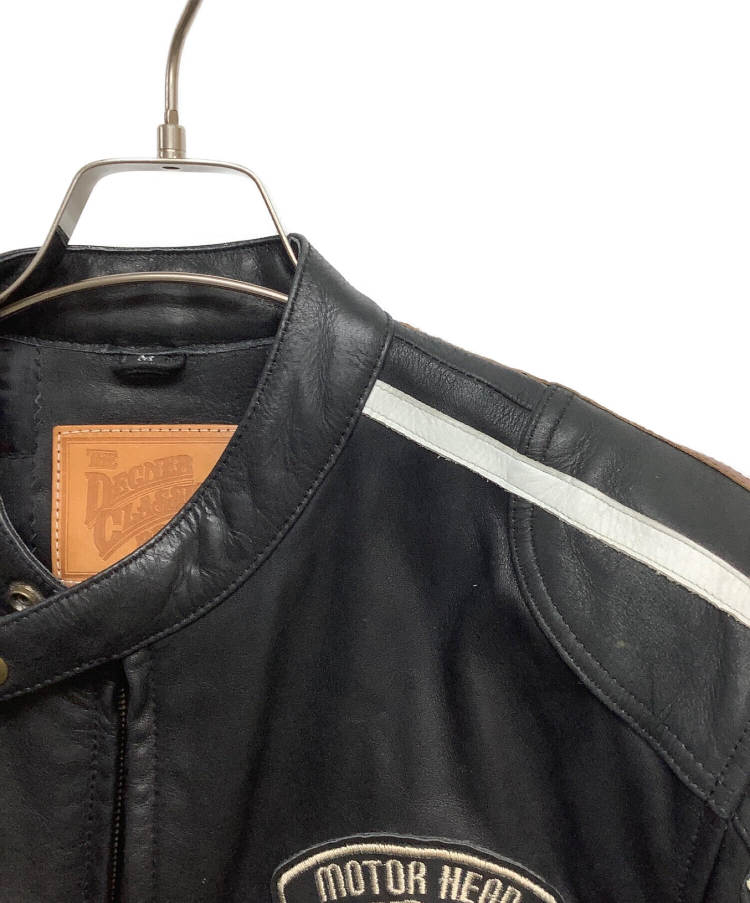 DEGNER CLASSIC BRAND (デグナー クラシック ブランド) レザージャケット ブラック サイズ:M