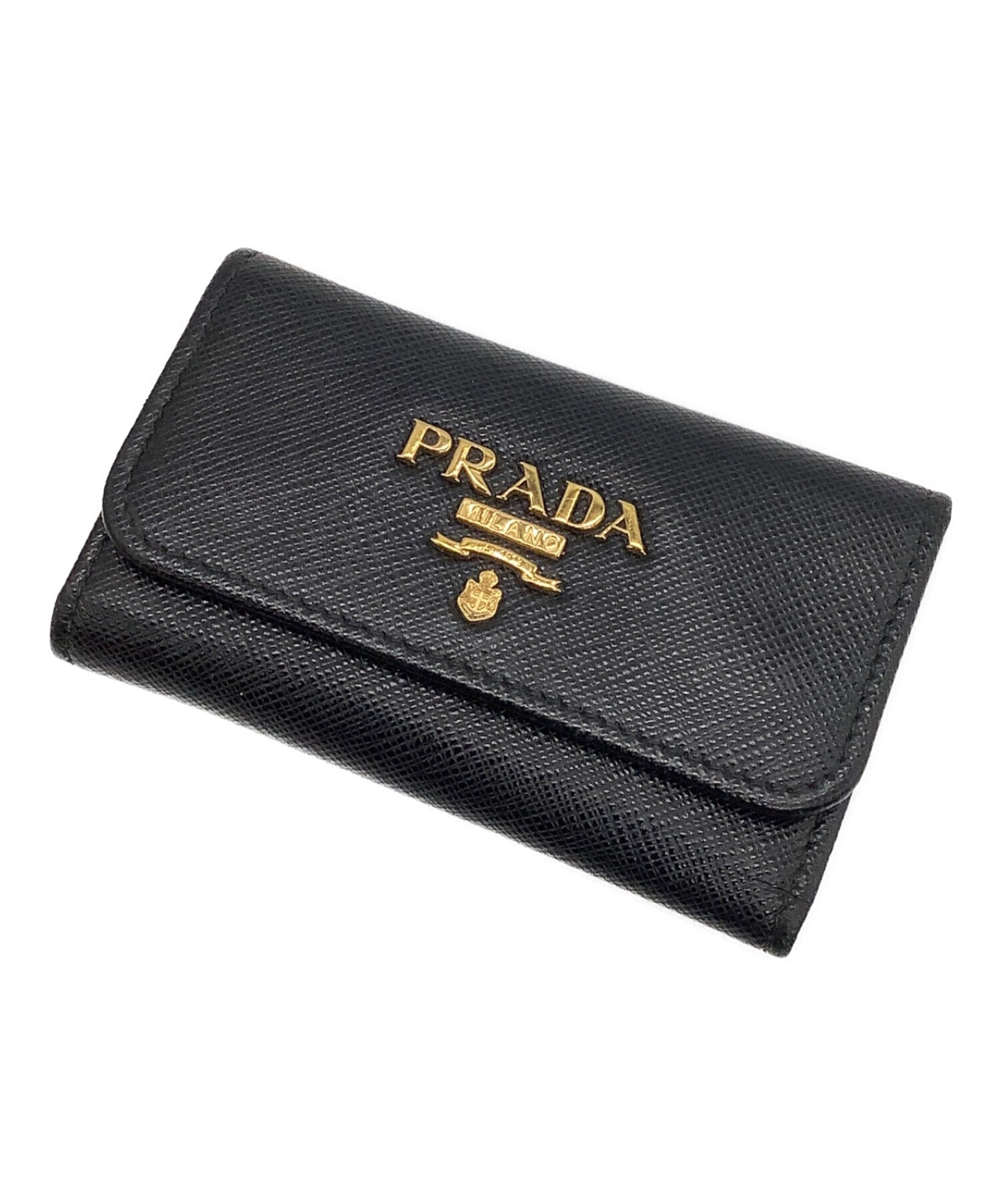 中古・古着通販】PRADA (プラダ) 6連キーケース ブラック｜ブランド