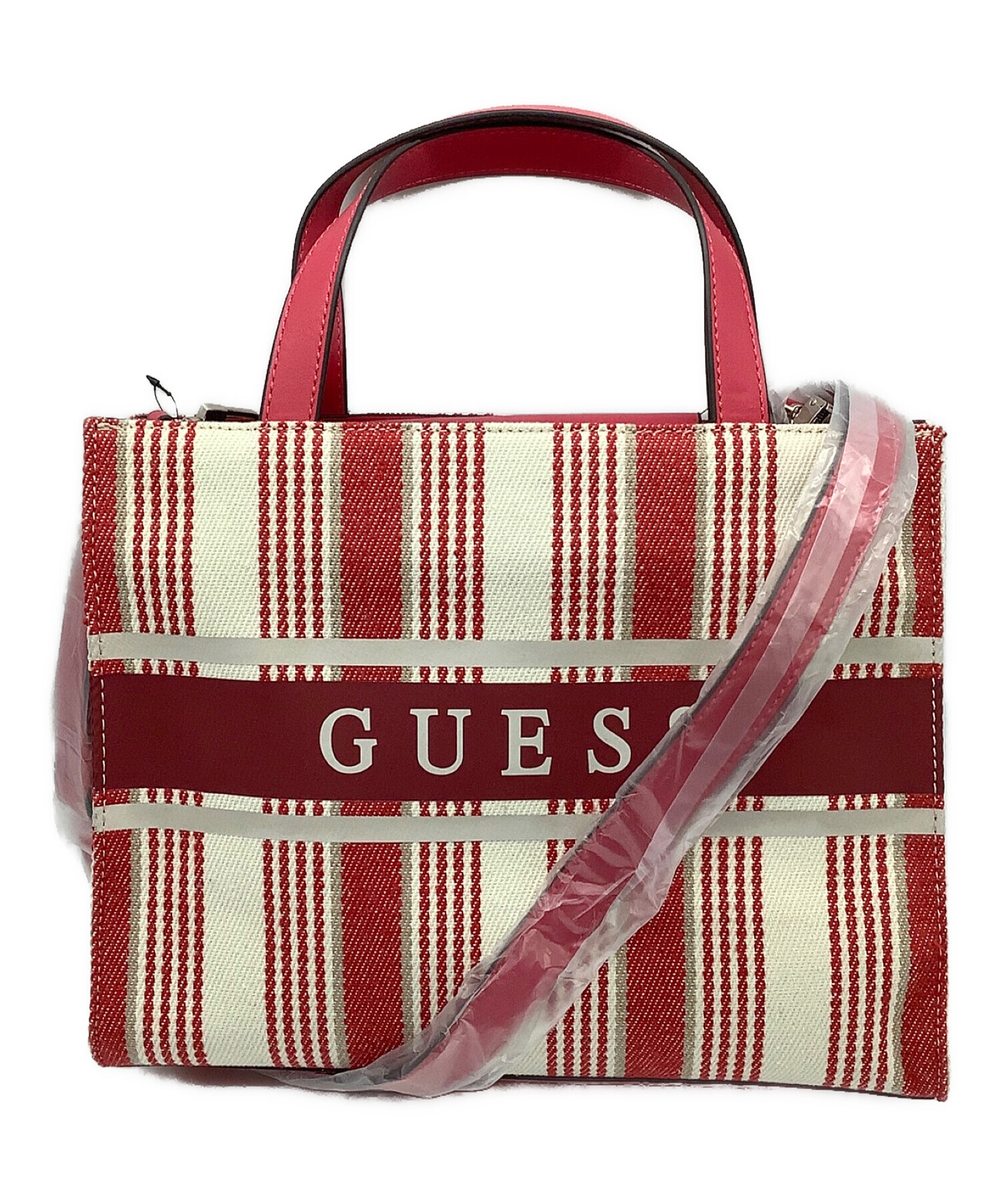 GUESS (ゲス) 2WAYショルダーバッグ レッド