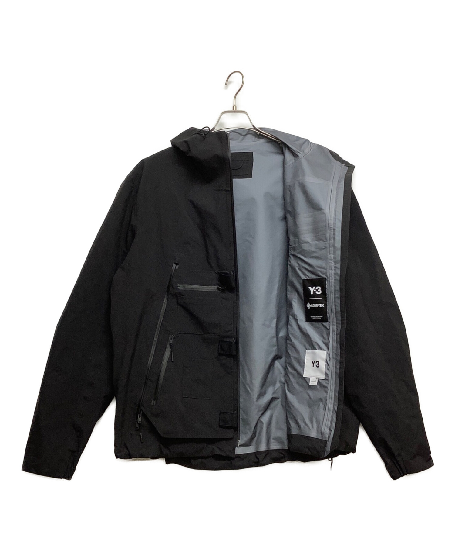 Y-3 (ワイスリー) ナイロンジャケット ブラック サイズ:L