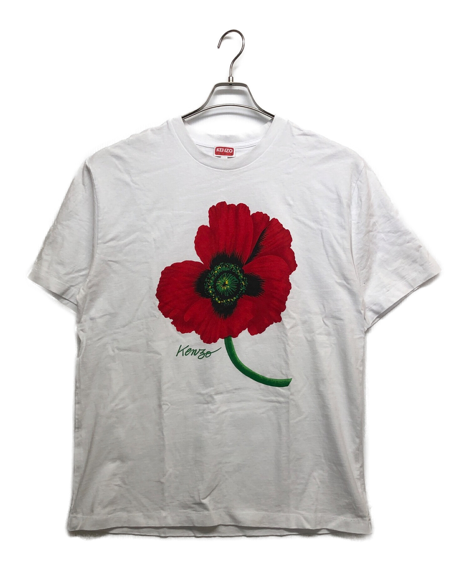 新品　KENZO　ケンゾー　Tシャツ　POPPY　ポピー　ホワイト　XL