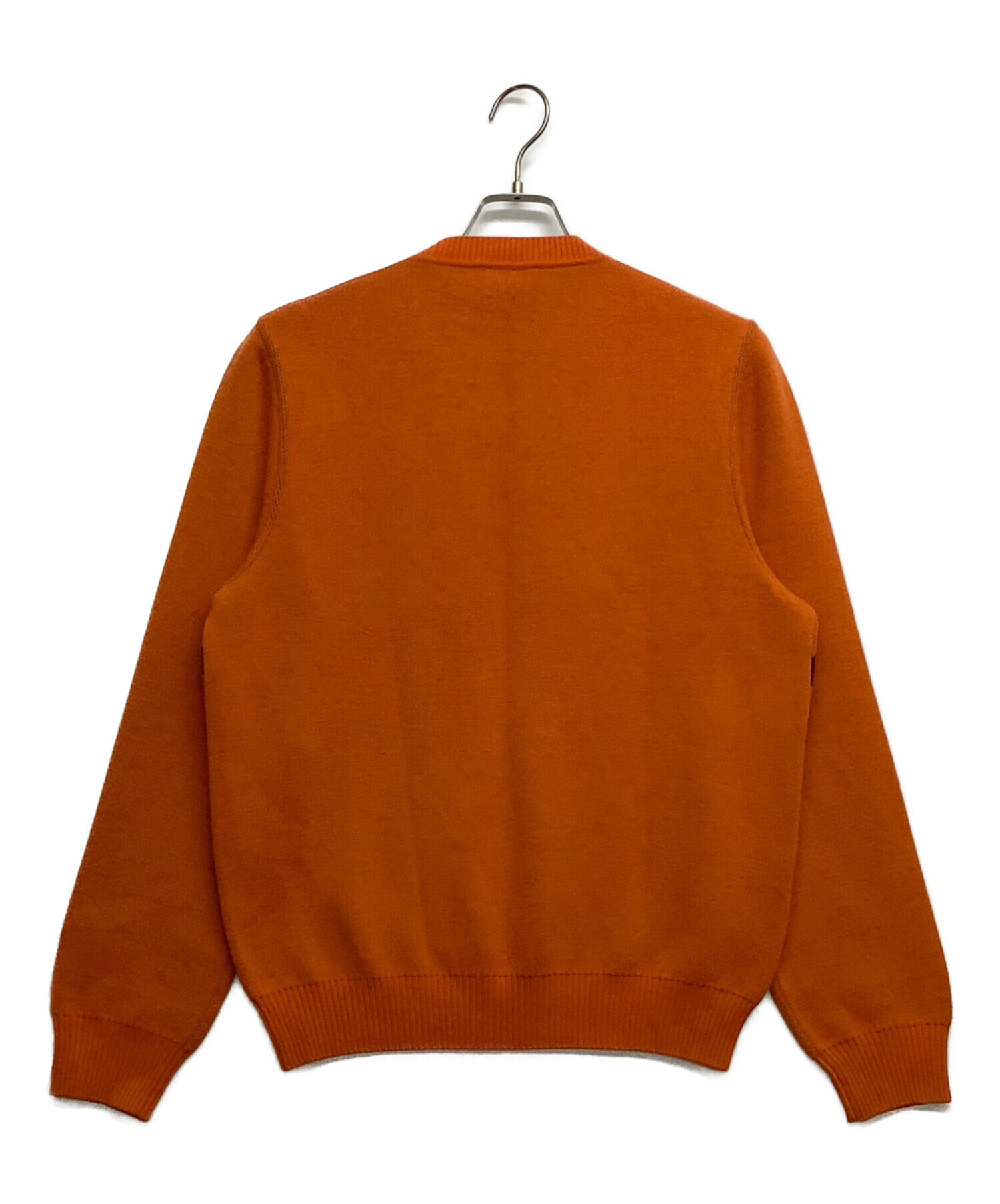HERMES (エルメス) セーター オレンジ サイズ:M