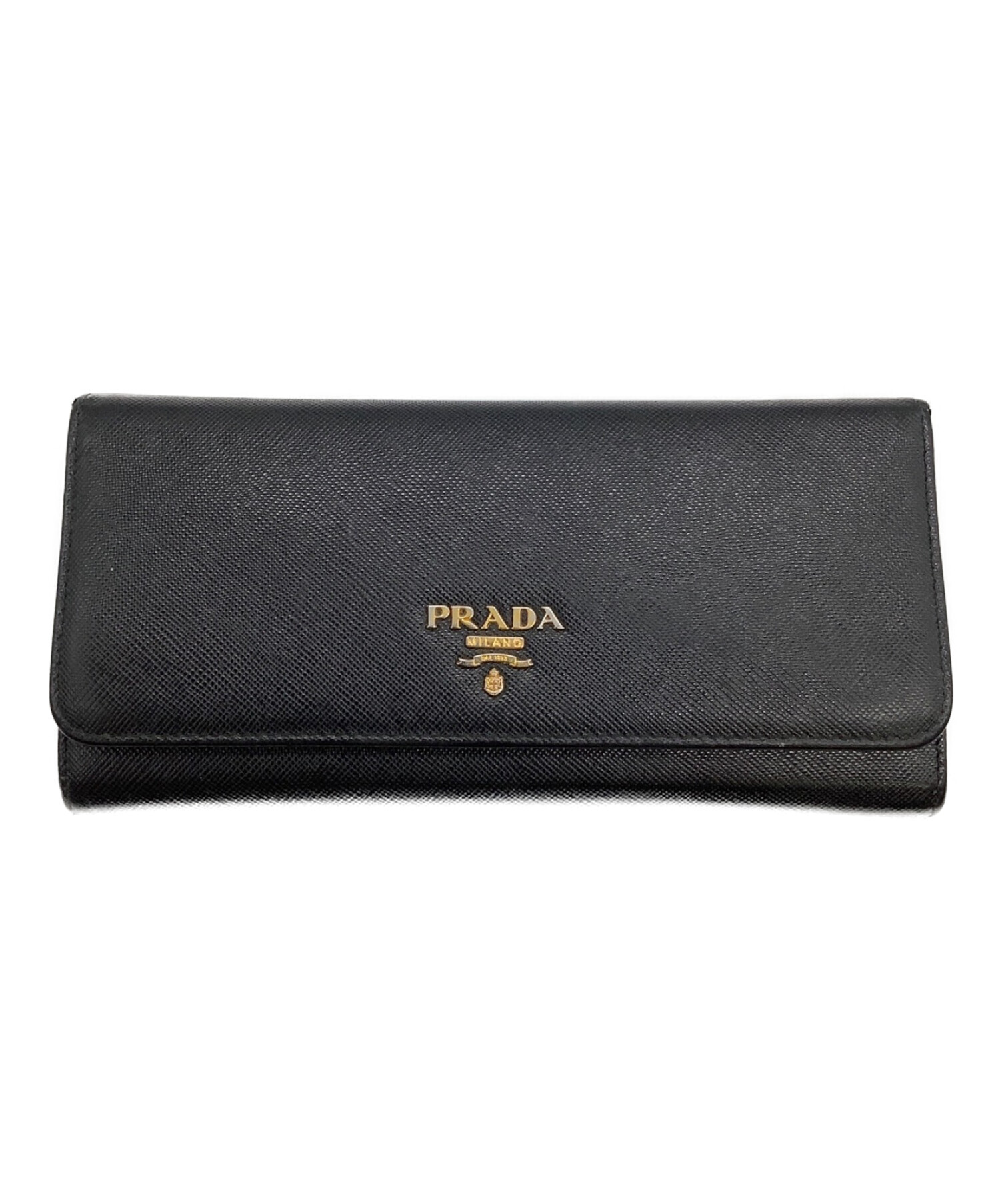 PRADA プラダ 長財布 黒 - 長財布