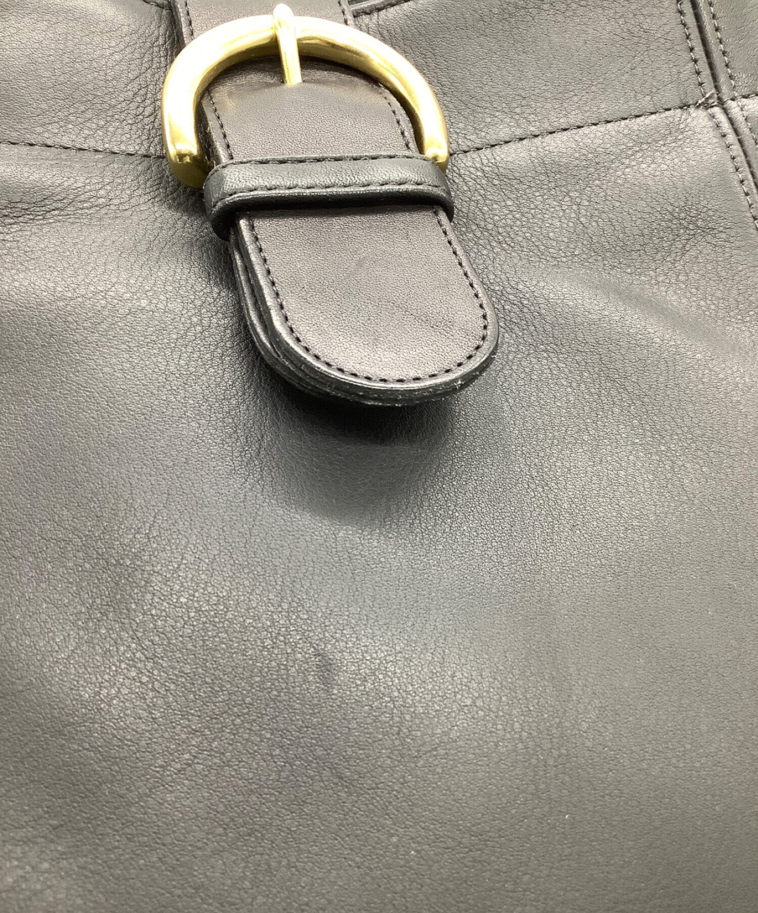 中古・古着通販】COACH (コーチ) ワンショルダーバッグ ブラック