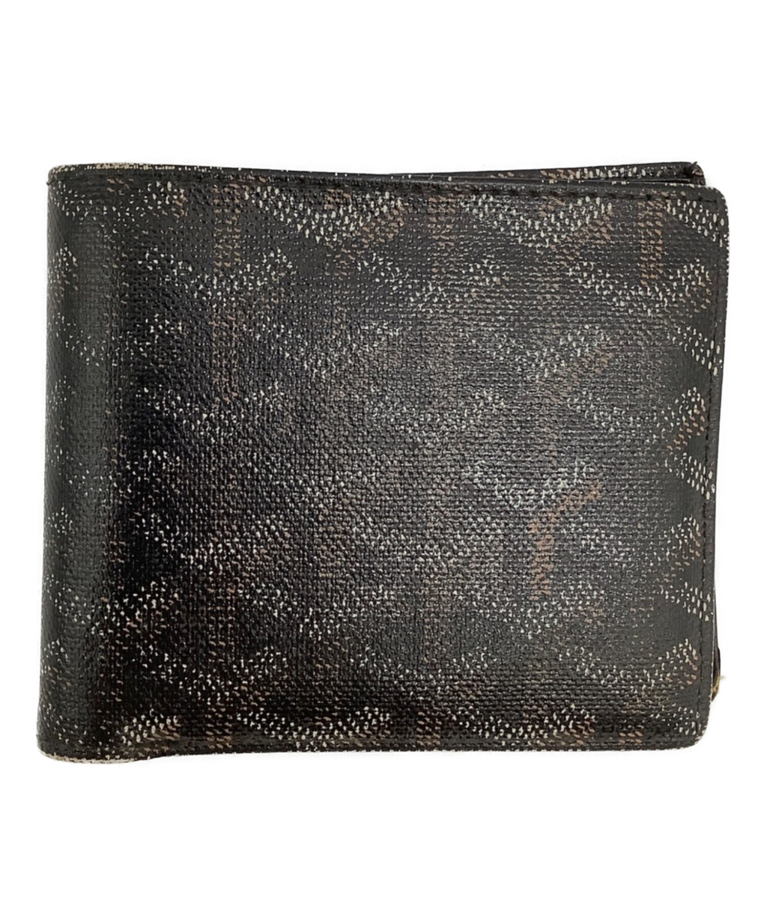 中古・古着通販】GOYARD (ゴヤール) 2つ折り財布 ブラック｜ブランド