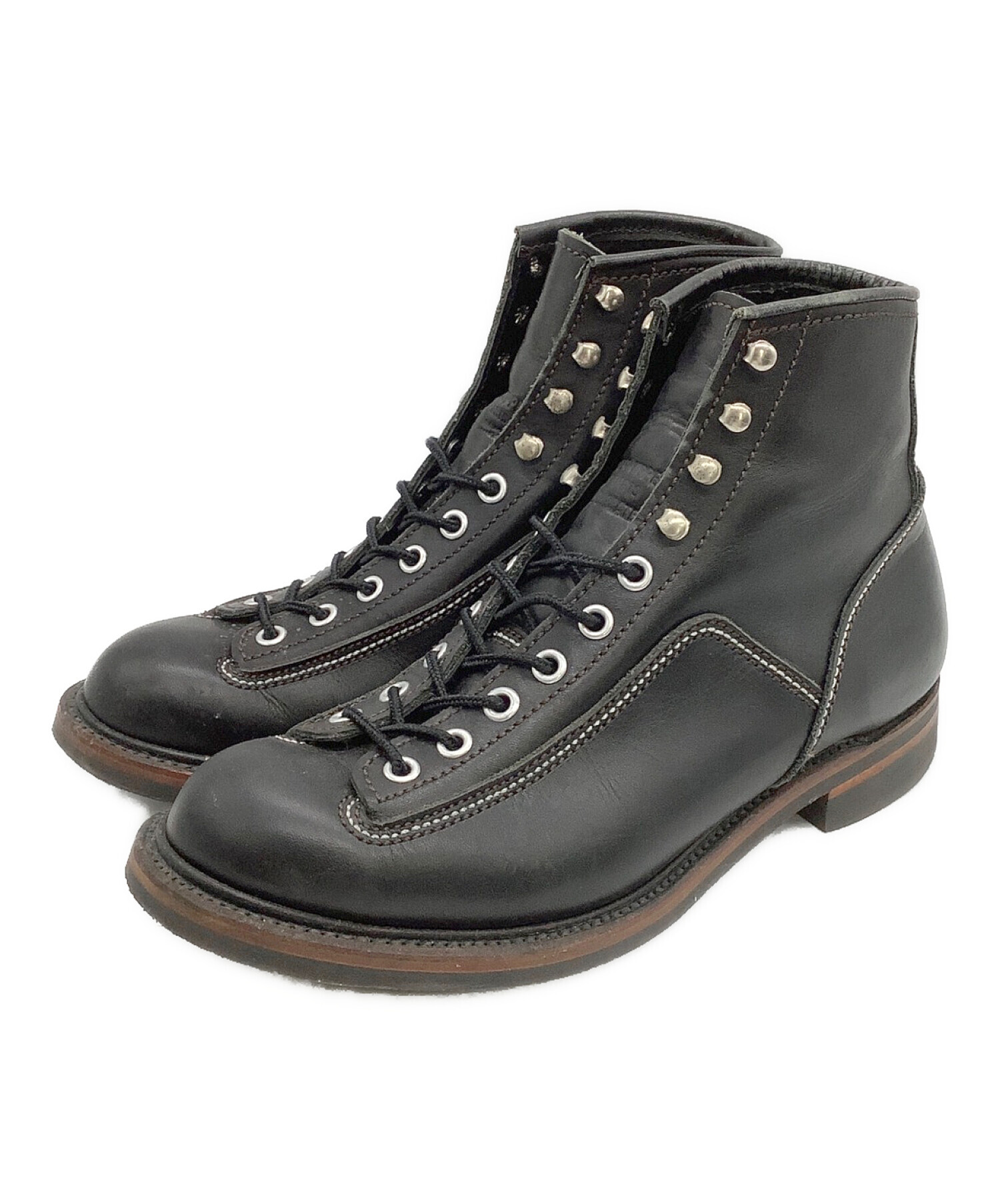 中古・古着通販】LONE WOLF BOOTS (ローンウルフブーツ) ブーツ ブラック サイズ:27.5cm｜ブランド・古着通販  トレファク公式【TREFAC FASHION】スマホサイト