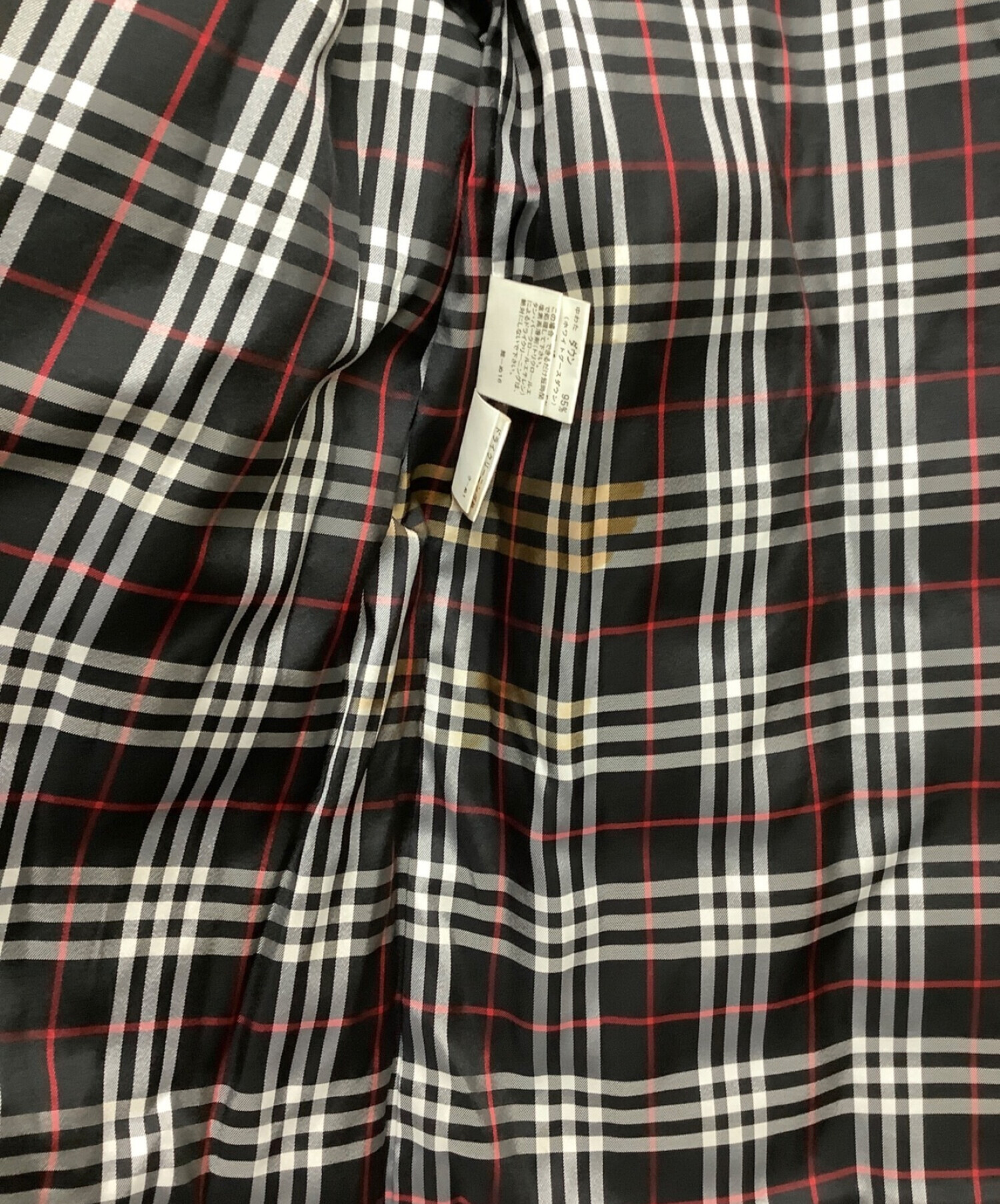 中古・古着通販】BURBERRY BLACK LABEL (バーバリーブラックレーベル