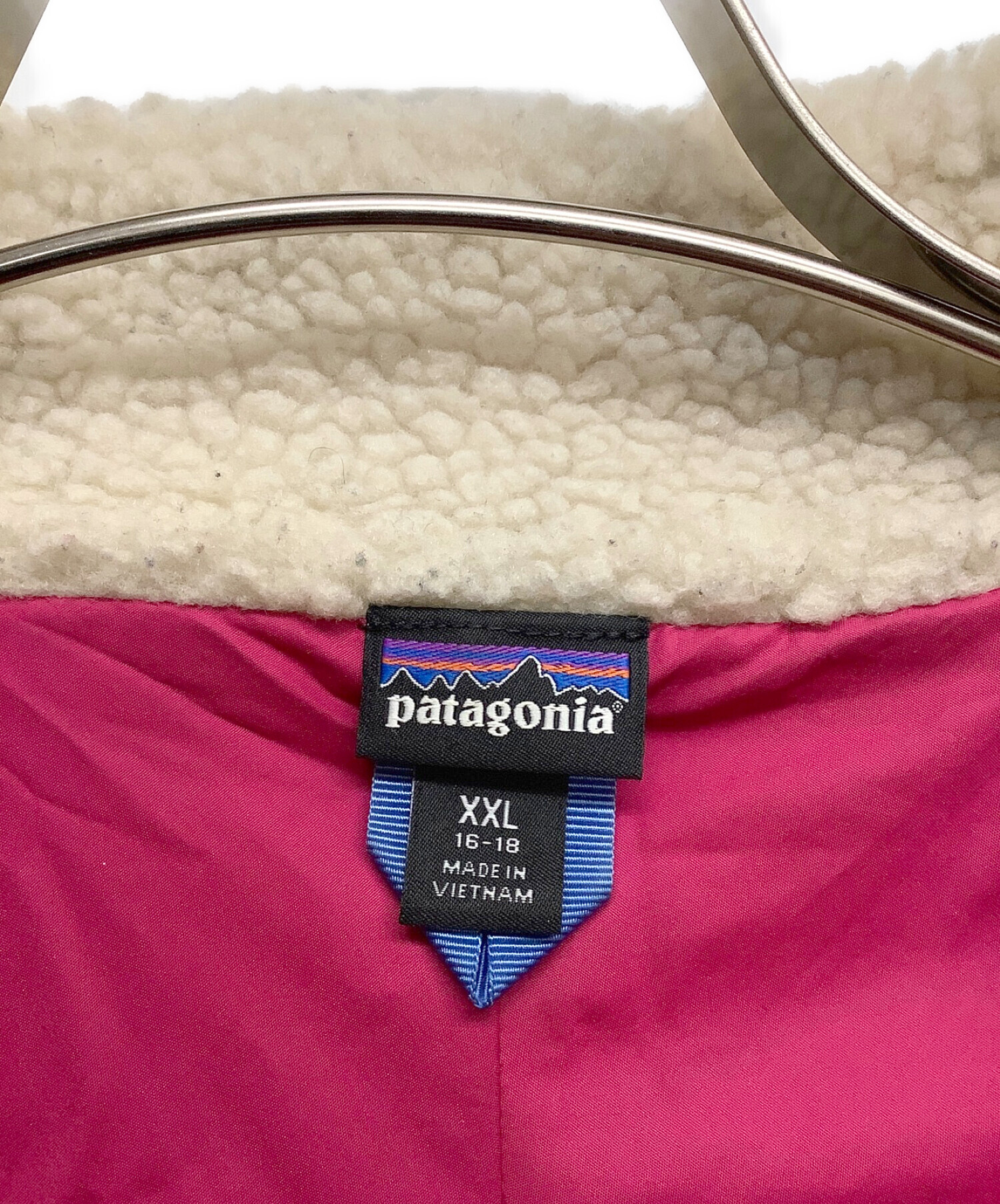 Patagonia (パタゴニア) ガールズ・レトロX・ジャケット アイボリー サイズ:XXL