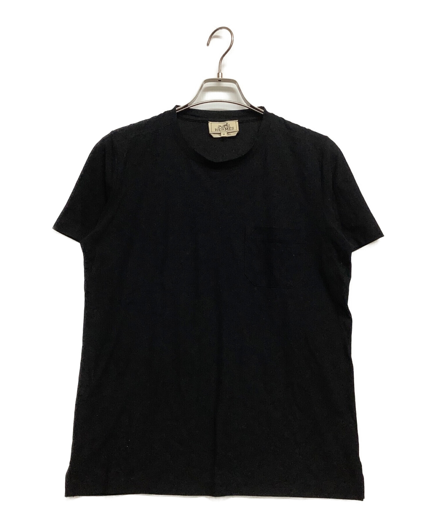 中古・古着通販】HERMES (エルメス) Tシャツ ブラック サイズ:M