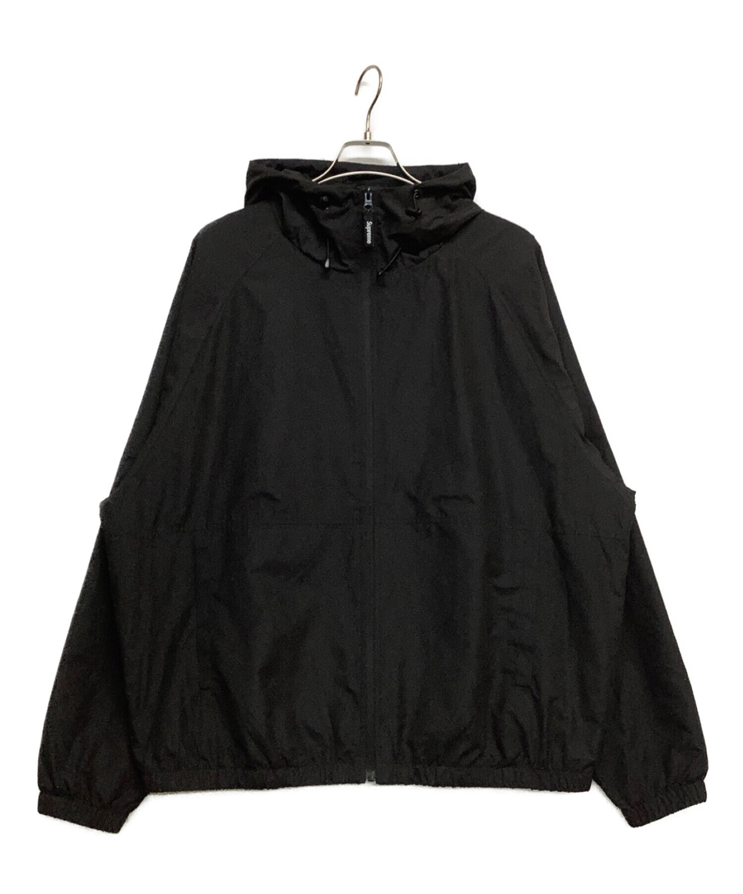 SUPREME (シュプリーム) Lightweight Nylon Hooded Jacket ブラック サイズ:XL