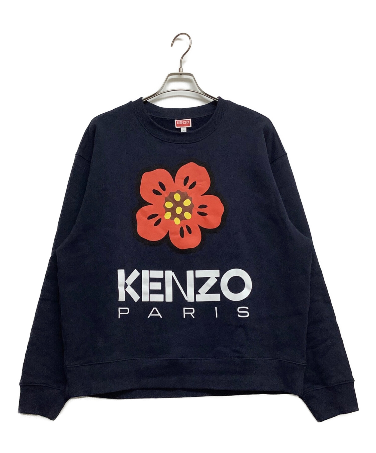 KENZO (ケンゾー) 'Boke Flower'スウェット ネイビー サイズ:XL