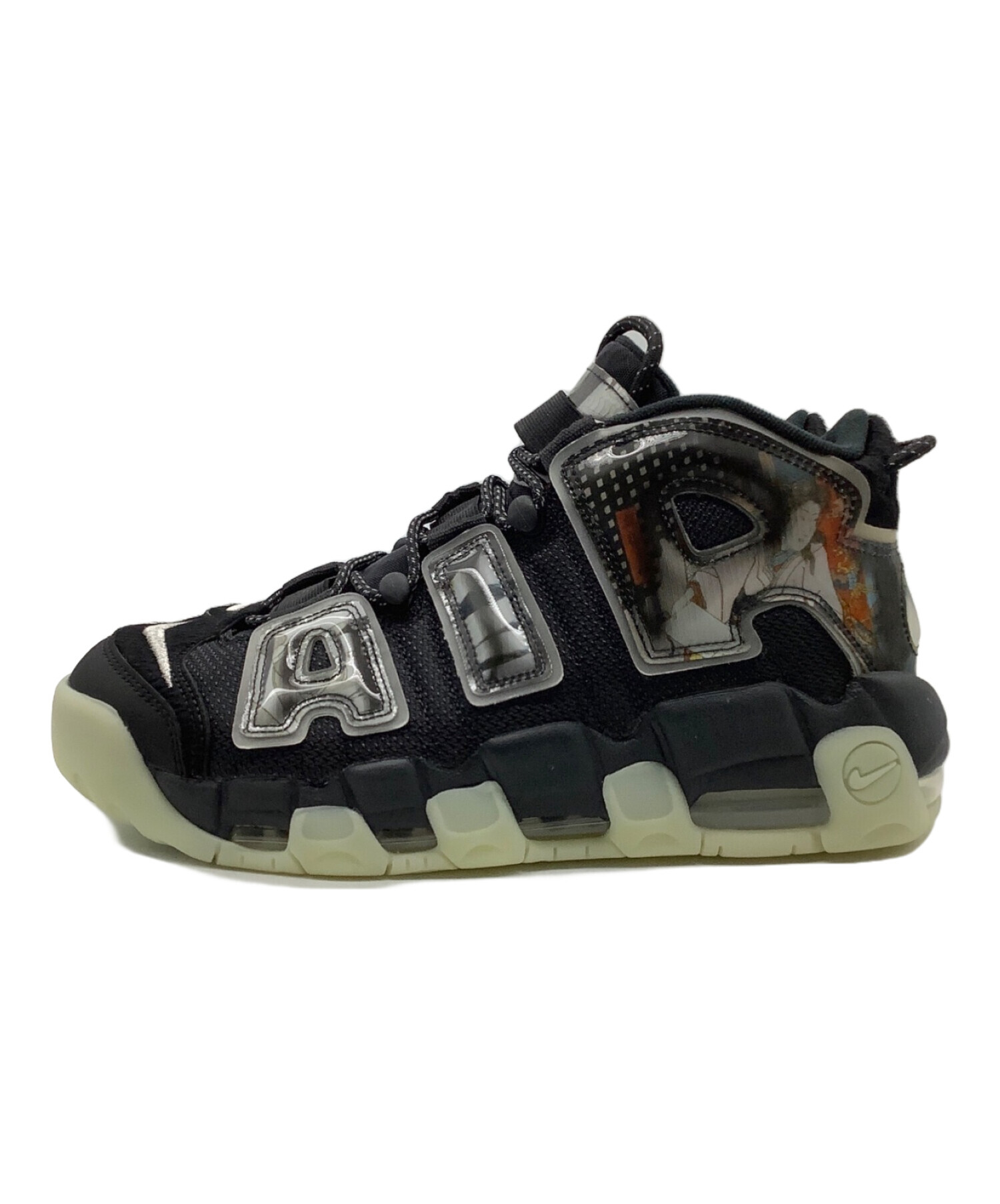 中古・古着通販】NIKE (ナイキ) AIR MORE UPTEMPO SOUMA NO FURUDAIRI  オフノワール/セイル-ピュアプラチナム- サイズ:US9 未使用品｜ブランド・古着通販 トレファク公式【TREFAC FASHION】スマホサイト