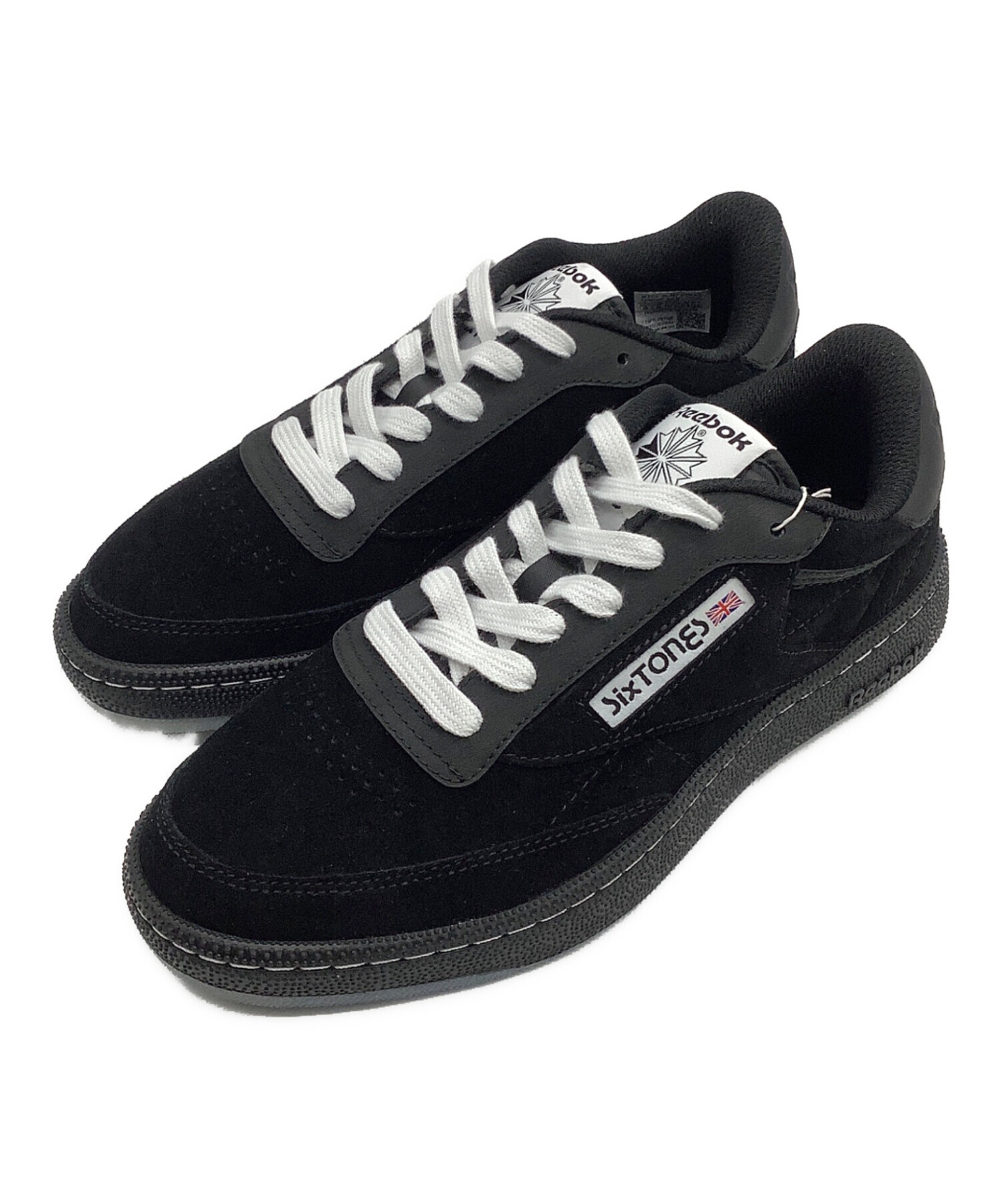 中古・古着通販】SIXTONES × REEBOK (ストーンズ ⅹ リーボック) スニーカー ブラック サイズ:USA6  未使用品｜ブランド・古着通販 トレファク公式【TREFAC FASHION】スマホサイト