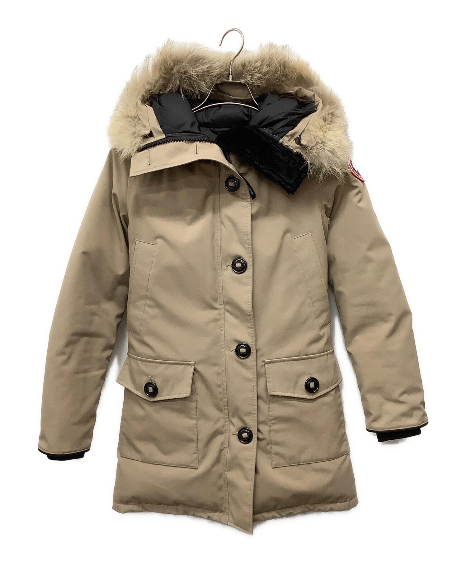 中古・古着通販】CANADA GOOSE (カナダグース) ダウンジャケット ベージュ サイズ:xs｜ブランド・古着通販 トレファク公式【TREFAC  FASHION】スマホサイト