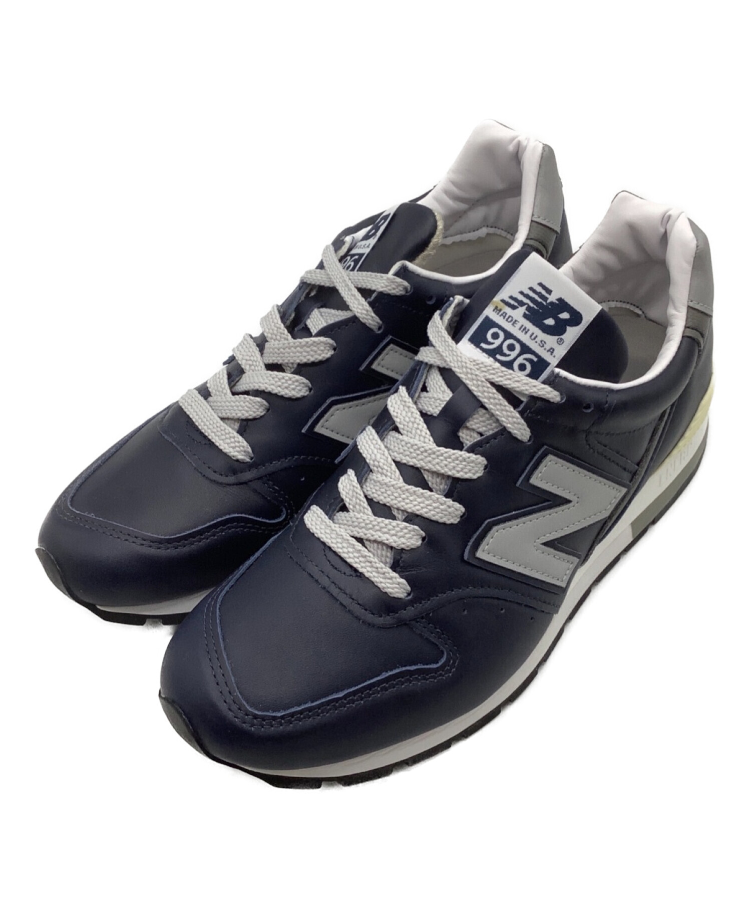 NEW BALANCE (ニューバランス) スニーカー ネイビー サイズ:26.5cm