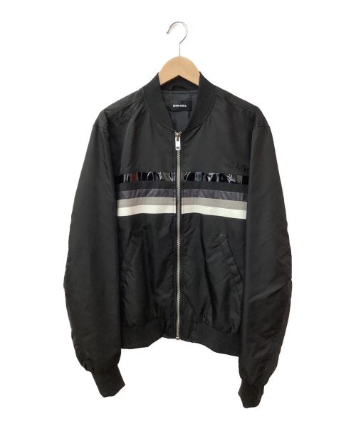 中古・古着通販】DIESEL (ディーゼル) ブルゾン ブラック サイズ:XL