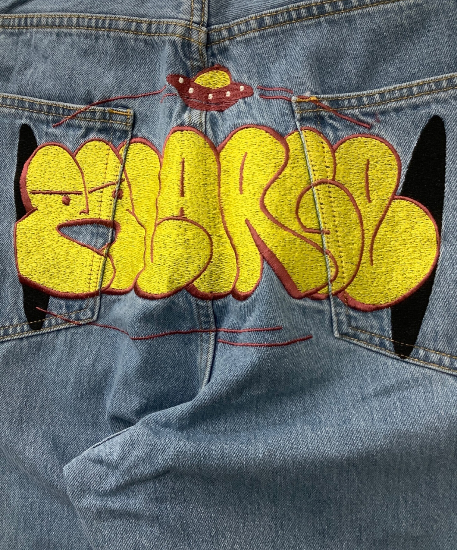 CUFFXLARGExTOM AND JERRY DENIM PANTS  36