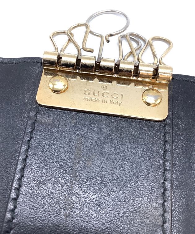 中古・古着通販】GUCCI (グッチ) キーケース ブラック｜ブランド・古着