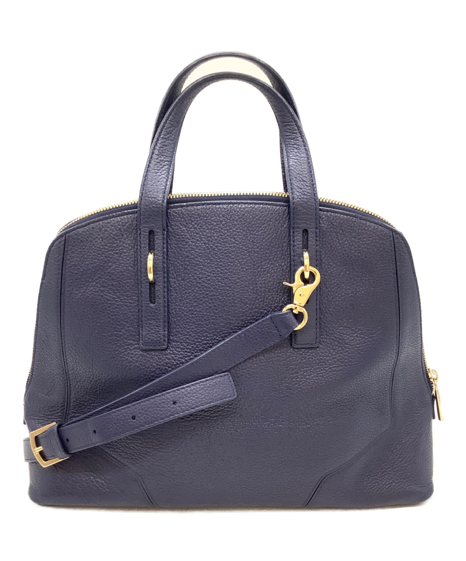 FURLA (フルラ) PERLA M SATCHEL 2WAYバッグ ブルー