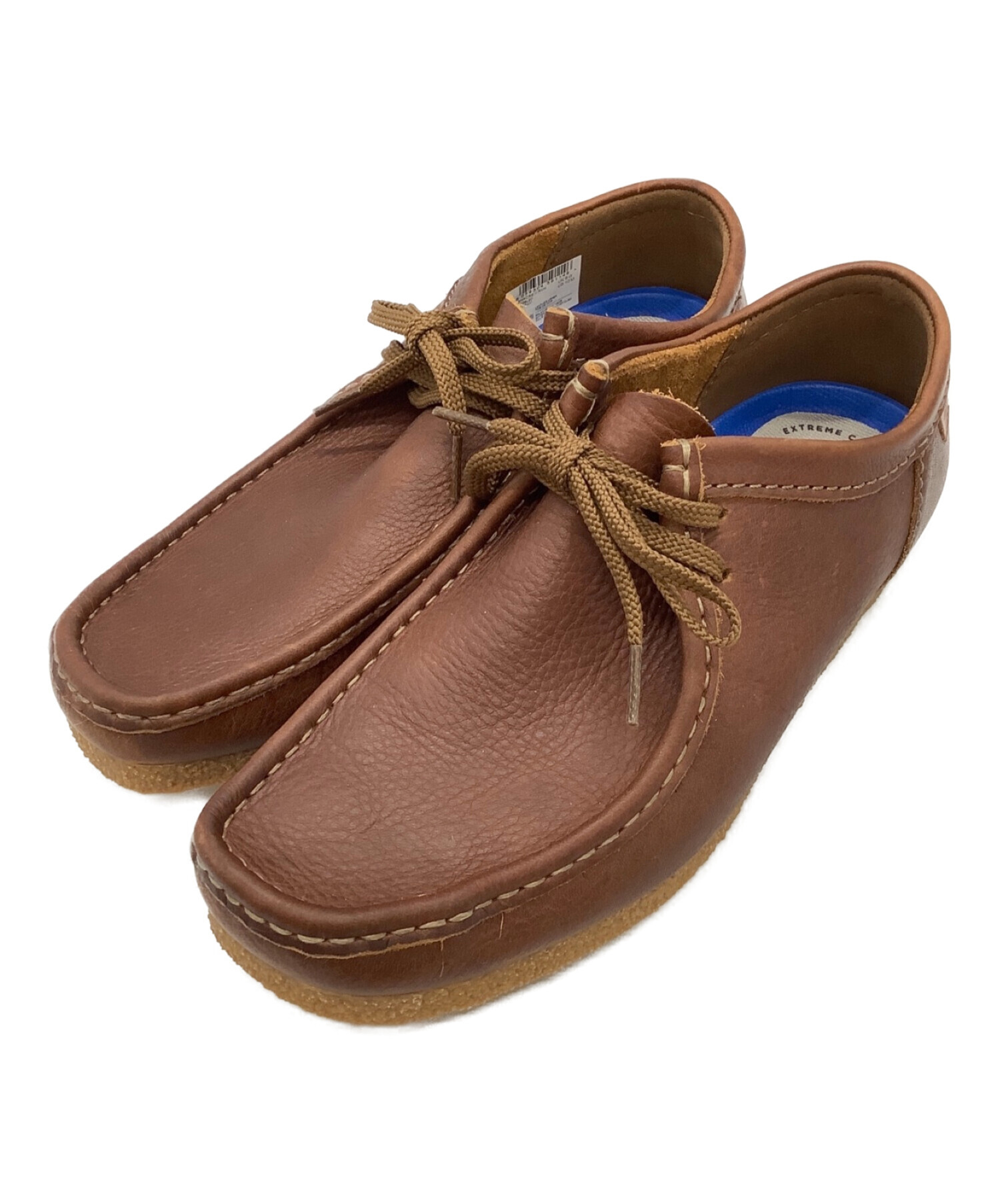 中古・古着通販】CLARKS (クラークス) ワラビーブーツ ブラウン サイズ