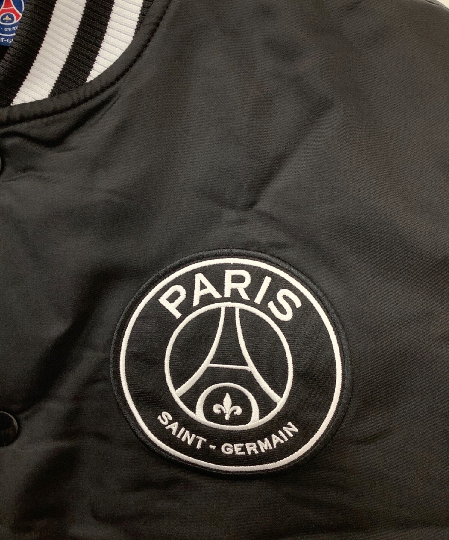 PARIS SAINT-GERMAIN (パリサンジェルマン) コーチジャケット ブラック サイズ:M 未使用品