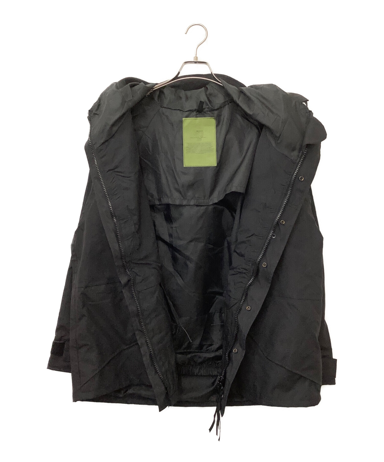 中古・古着通販】MMB (エムエムビー) SWEDISH ARMY ECWCS PARKA ブラック サイズ:L｜ブランド・古着通販  トレファク公式【TREFAC FASHION】スマホサイト