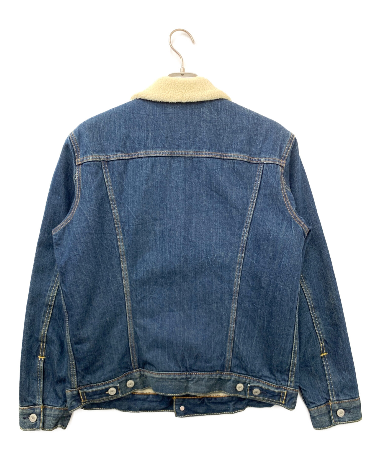 中古・古着通販】LEVI'S (リーバイス) デニムボアジャケット ブルー