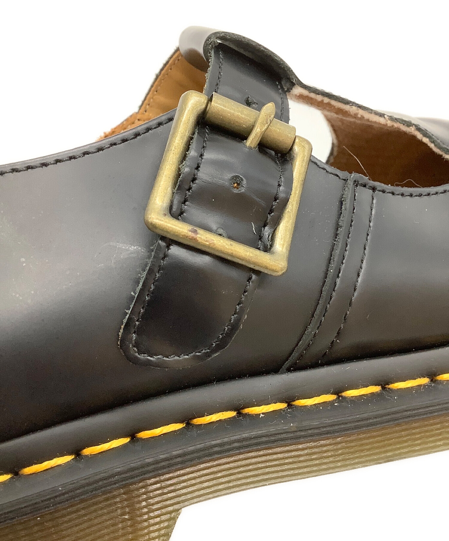 Dr.Martens (ドクターマーチン) POLLEY ティーバーシューズ ブラック サイズ:6 UK