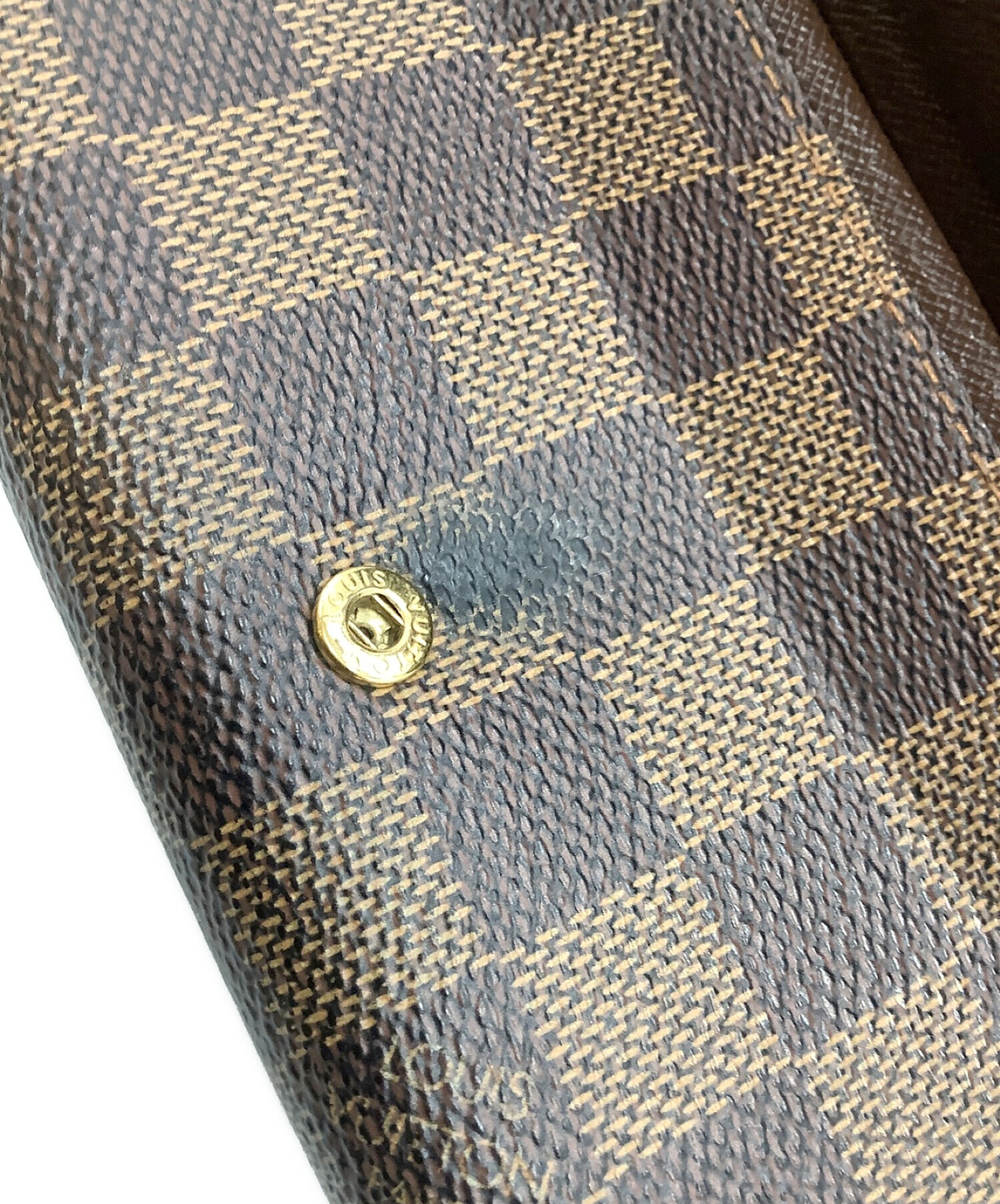 LOUIS VUITTON (ルイ ヴィトン) 2つ折り財布　ダミエ