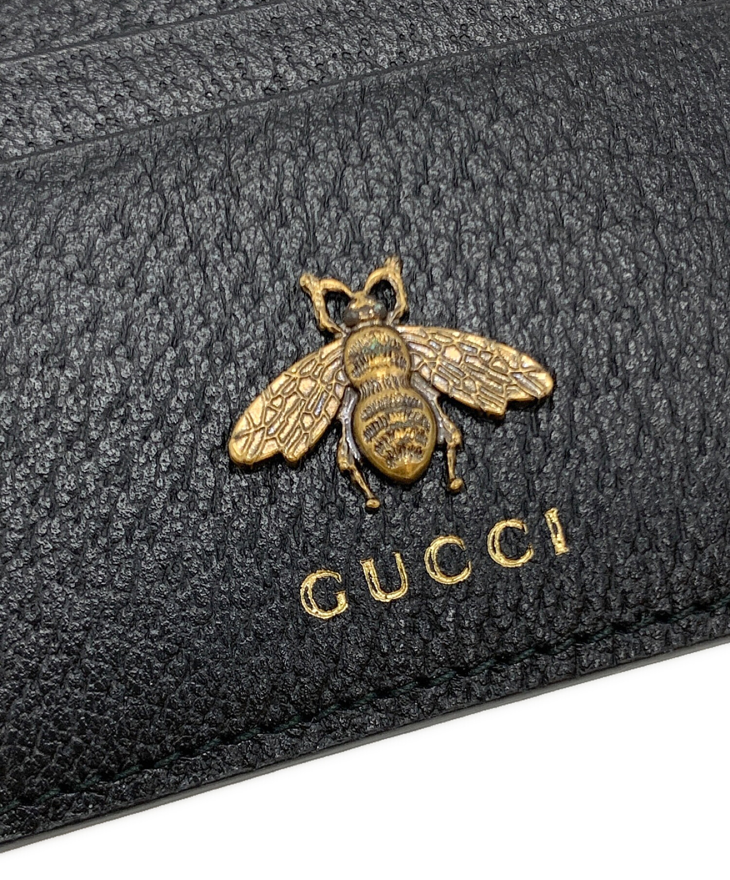 中古・古着通販】GUCCI (グッチ) アニマリエ カードケース ブラック｜ブランド・古着通販 トレファク公式【TREFAC  FASHION】スマホサイト