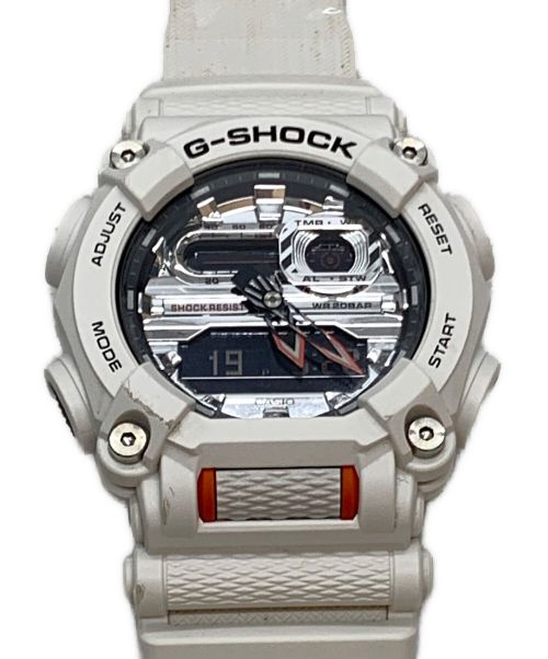 発送 【中古】CASIO◇ソーラー腕時計・G-SHOCK/デジアナ/ラバー/BLK