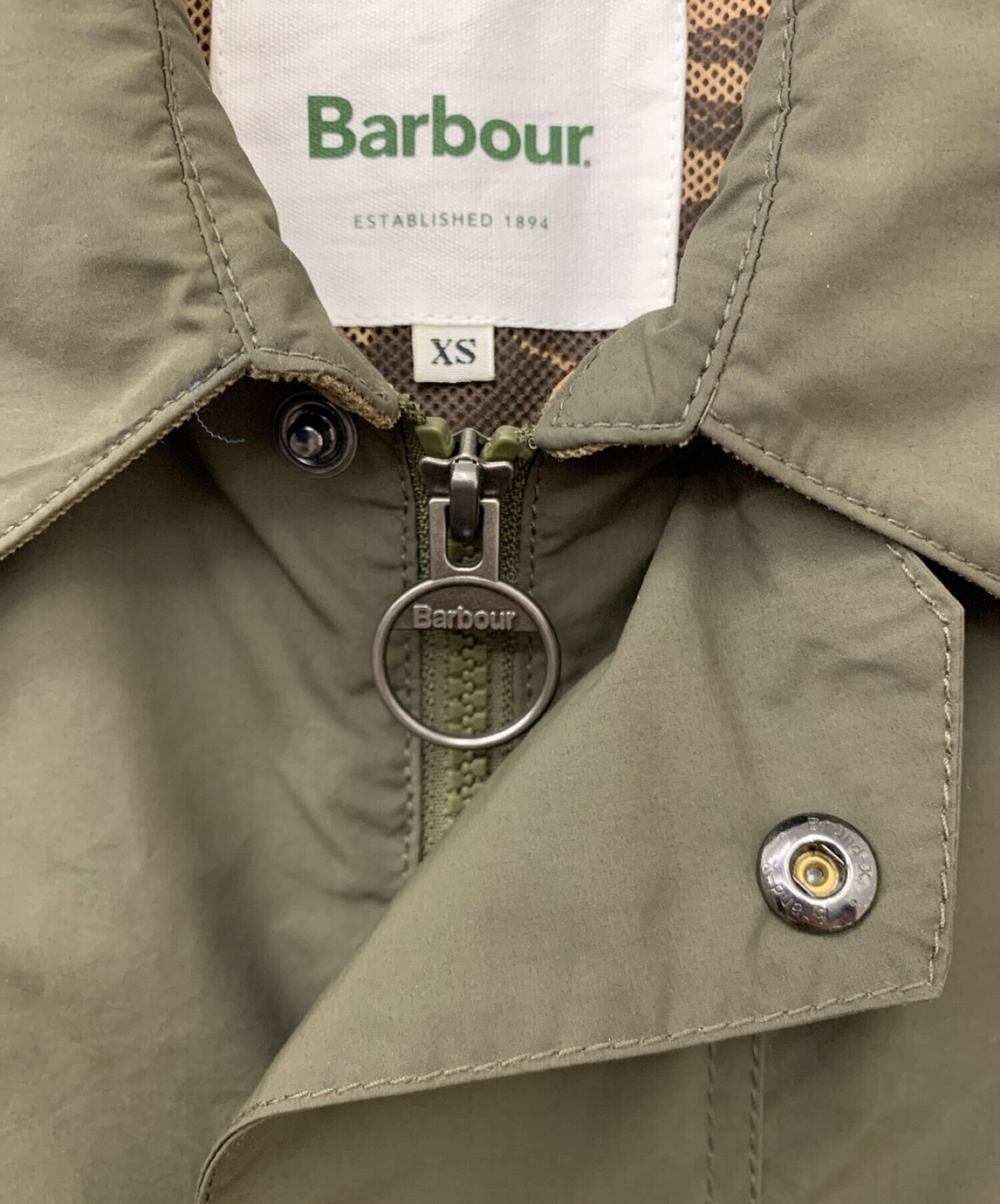 Barbour (バブアー) NEW TRANSPORT JACKET WATER REPALLENT カーキ サイズ:XS