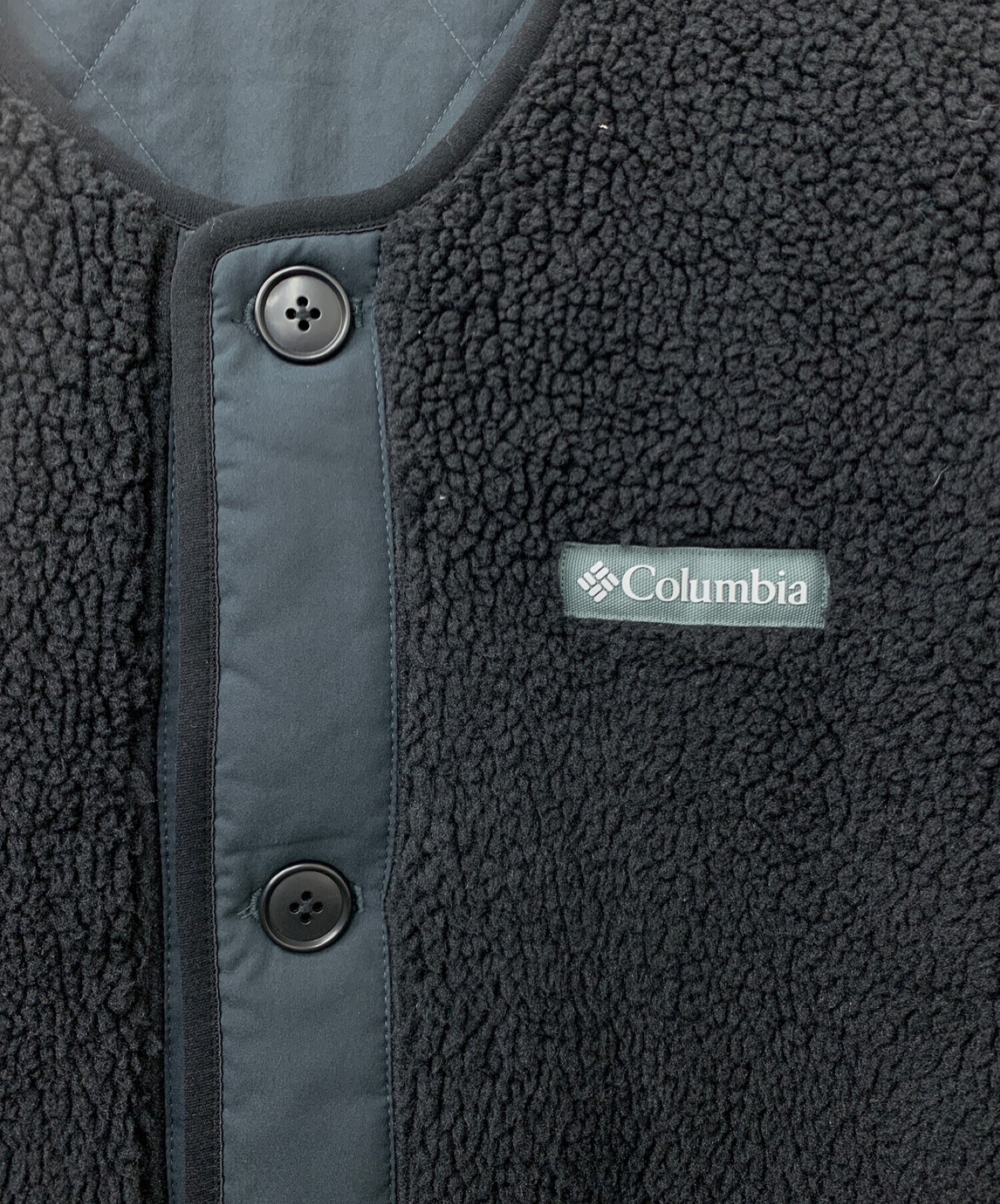 Columbia (コロンビア) リバーシブルジャケット ブラック×グレー サイズ:M