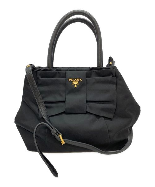 中古・古着通販】PRADA (プラダ) 2WAYバッグ ブラック｜ブランド・古着