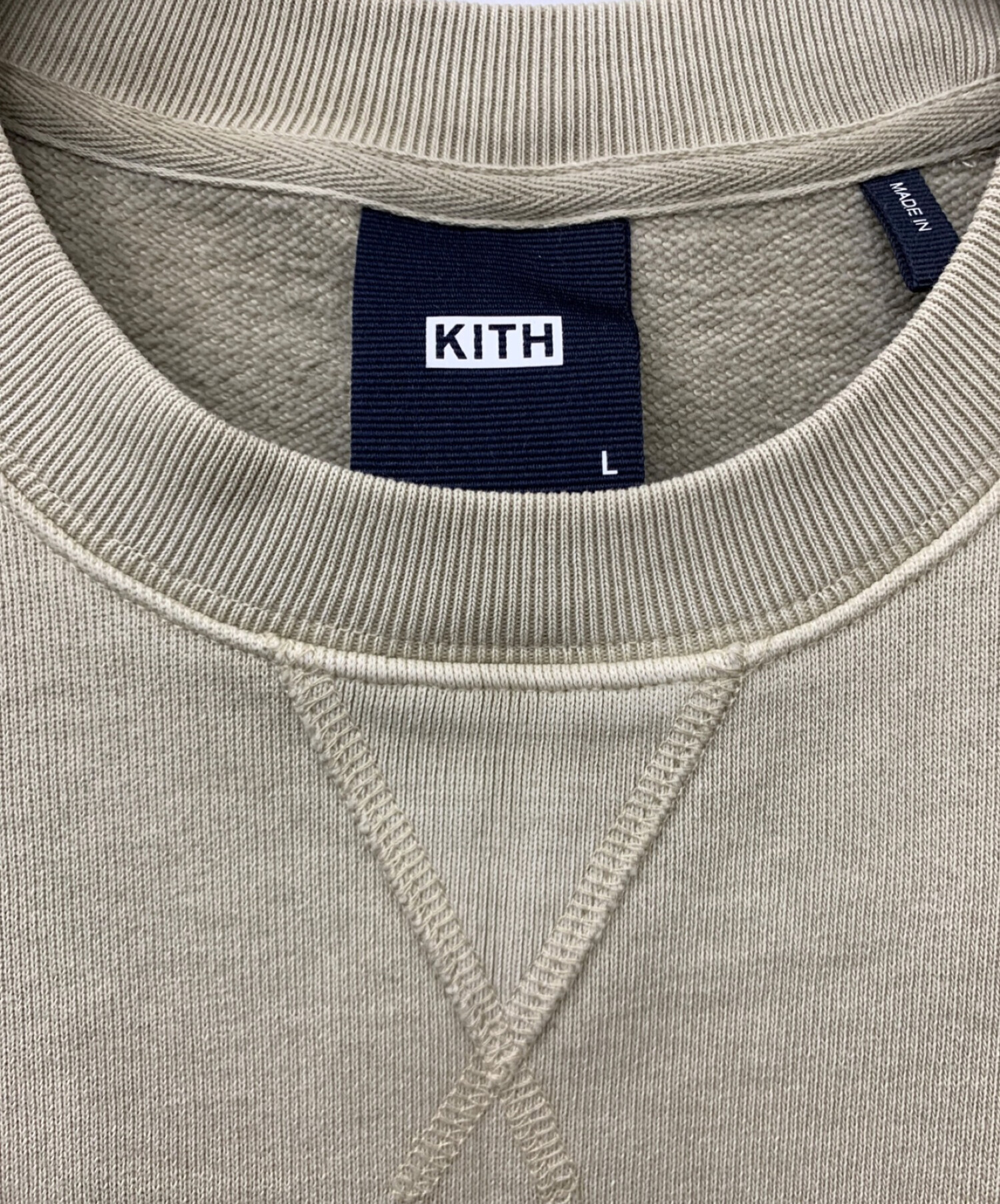 KITH (キス) スウェット ベージュ サイズ:L