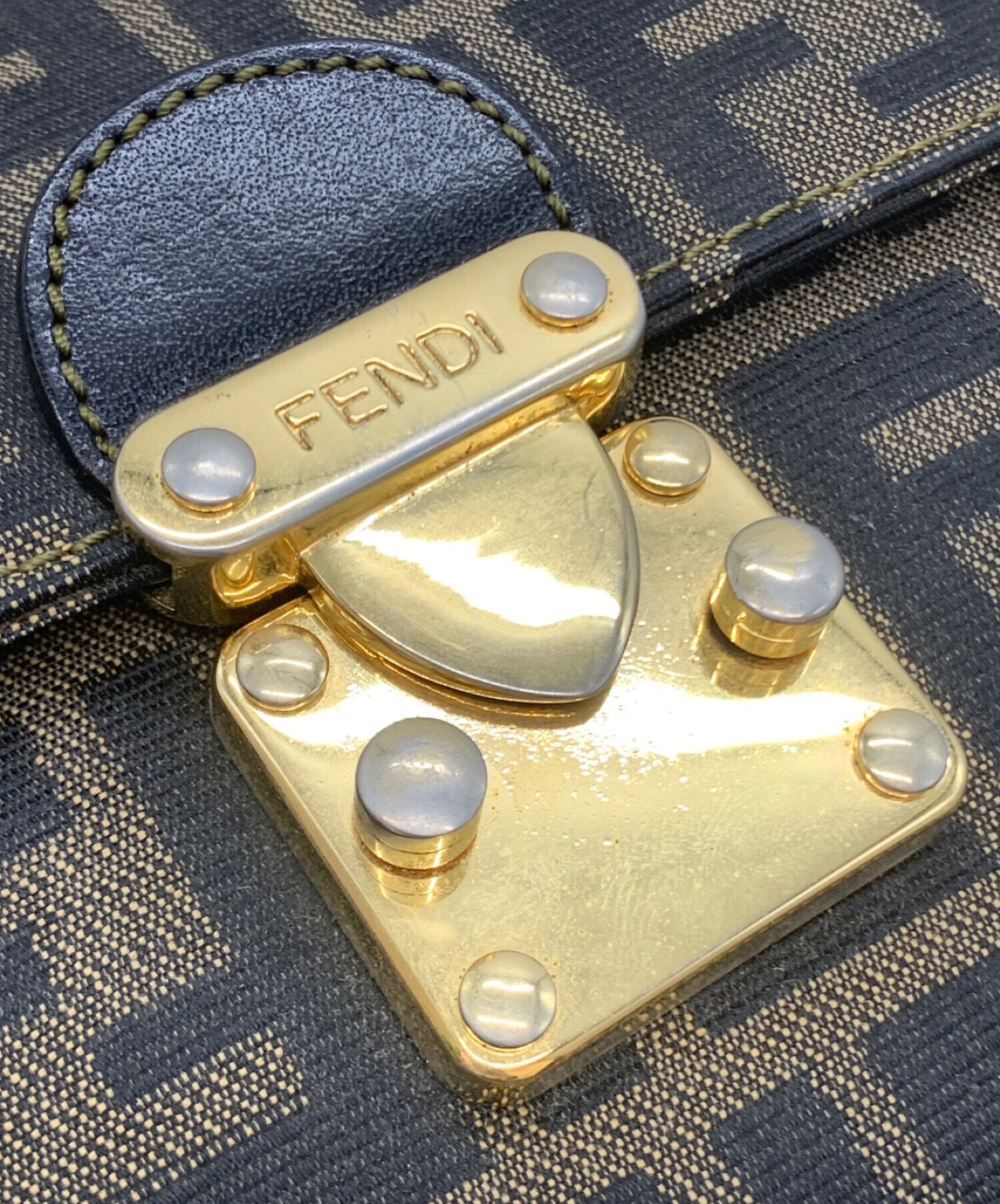 中古・古着通販】FENDI (フェンディ) 2WAYショルダーバッグ ブラウン