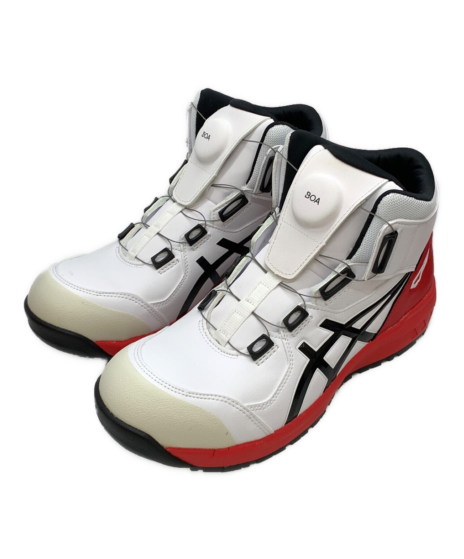 中古・古着通販】asics (アシックス) ハイカットスニーカー ホワイト