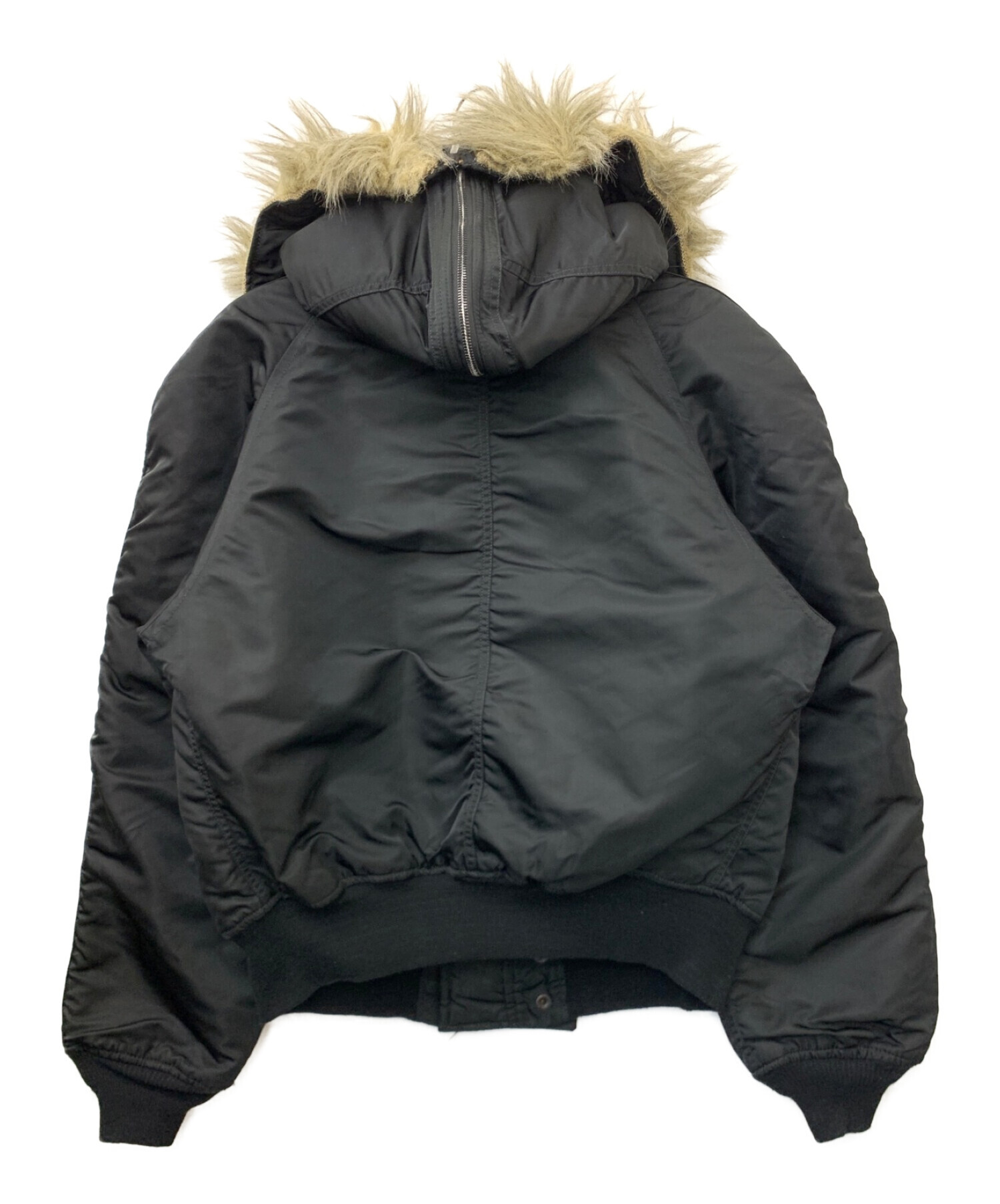 中古・古着通販】ALPHA (アルファ) N-2Bジャケット ブラック サイズ:L 
