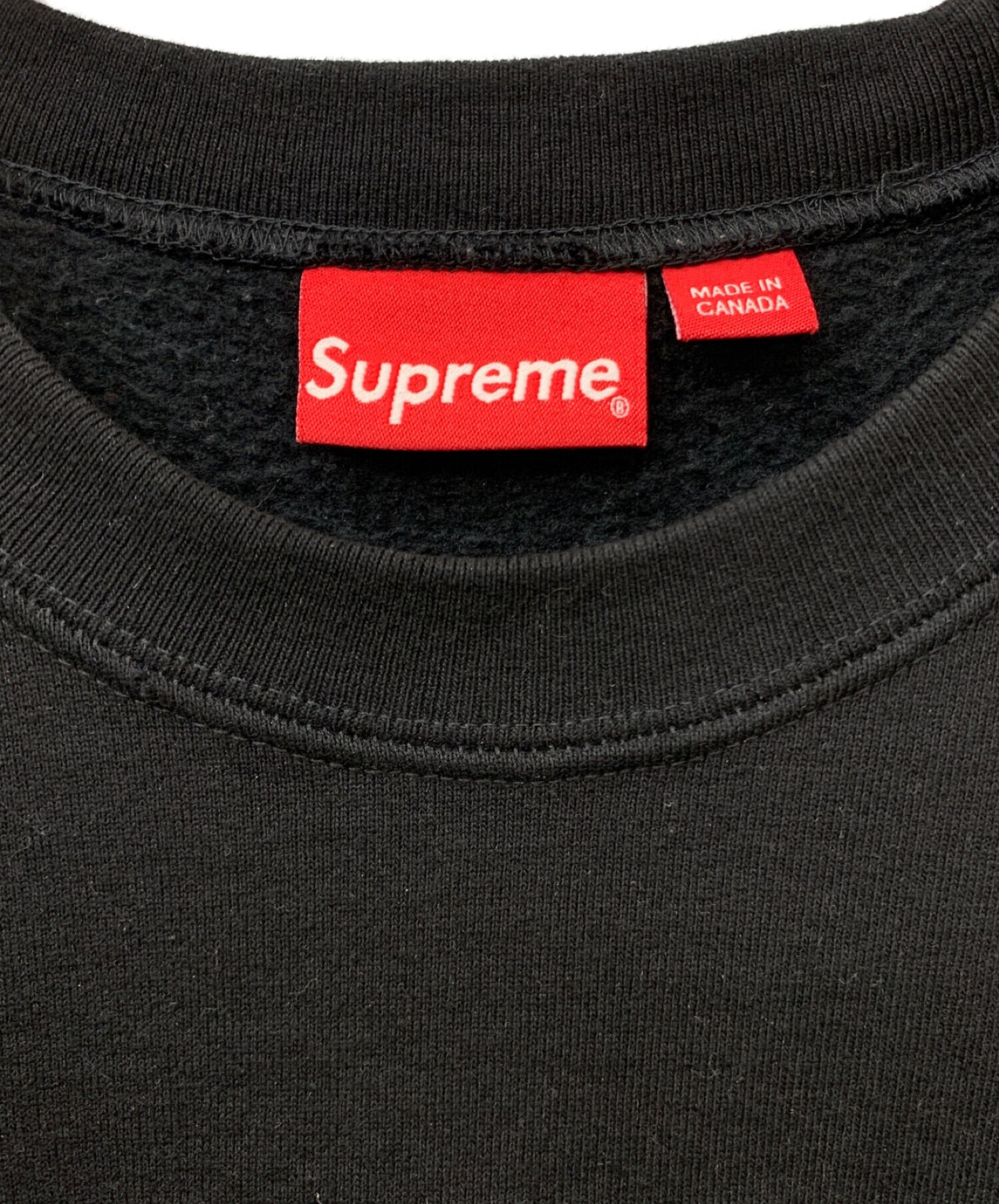 SUPREME (シュプリーム) Box Logo Crewneck ブラック サイズ:XL